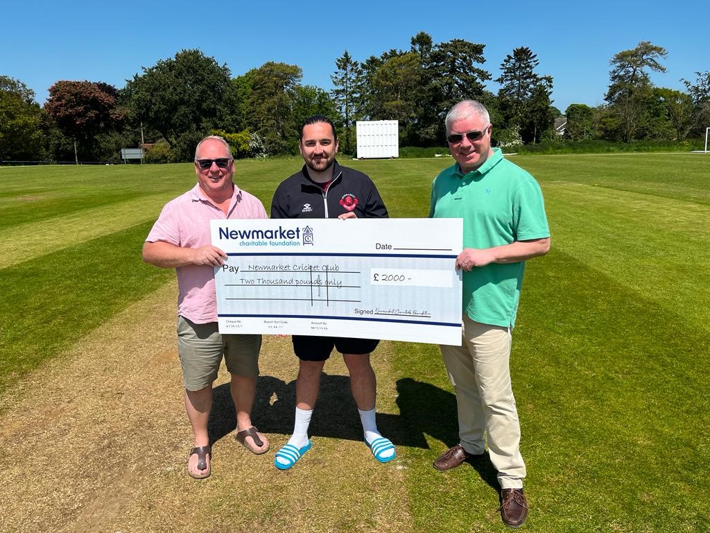 Newmarket Charitable Foundation supporting Newmarket Cricket Club