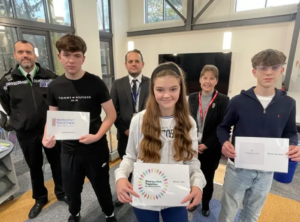 Newmarket Together - winning presentation at Newmarket Academy