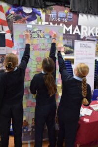 Over 800 young people discover the careers on their doorstep at Newmarket Careers Fair