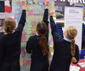 Over 800 young people discover the careers on their doorstep at Newmarket Careers Fair